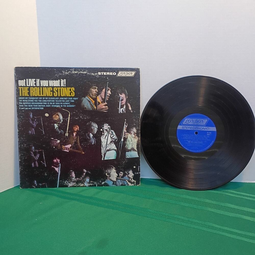 The Rolling Stones - Got Live If You Want It! Vinyl LP London 1966 Stereo